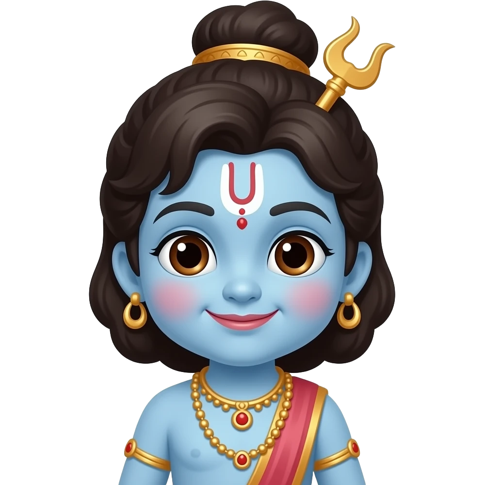Little Krishna emoji