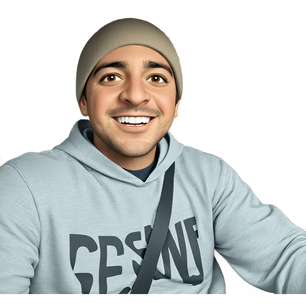 smiling boy in car interior emoji