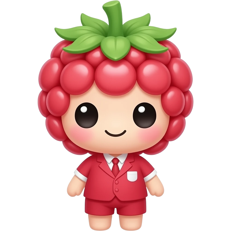 Kawaii fresamora emoji