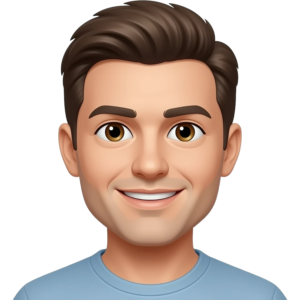 A person gooning emoji