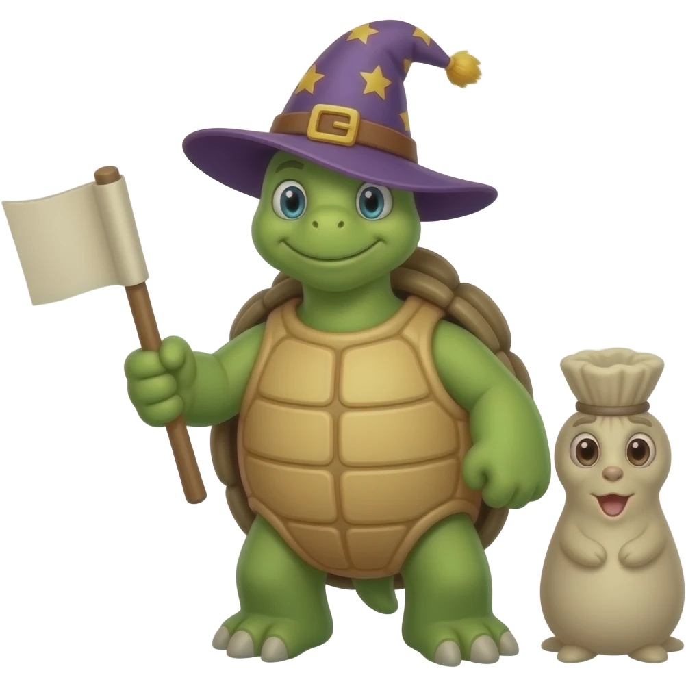 WIZZARD TURTLE emoji