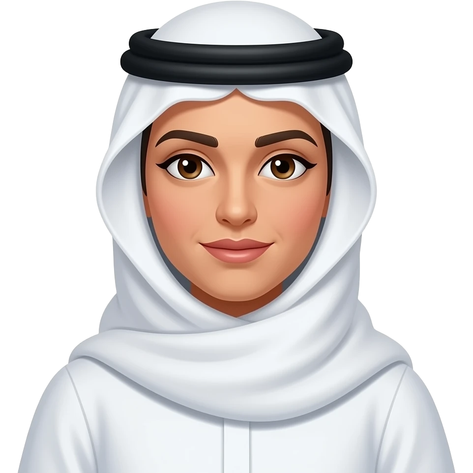 dubaili kadın emoji