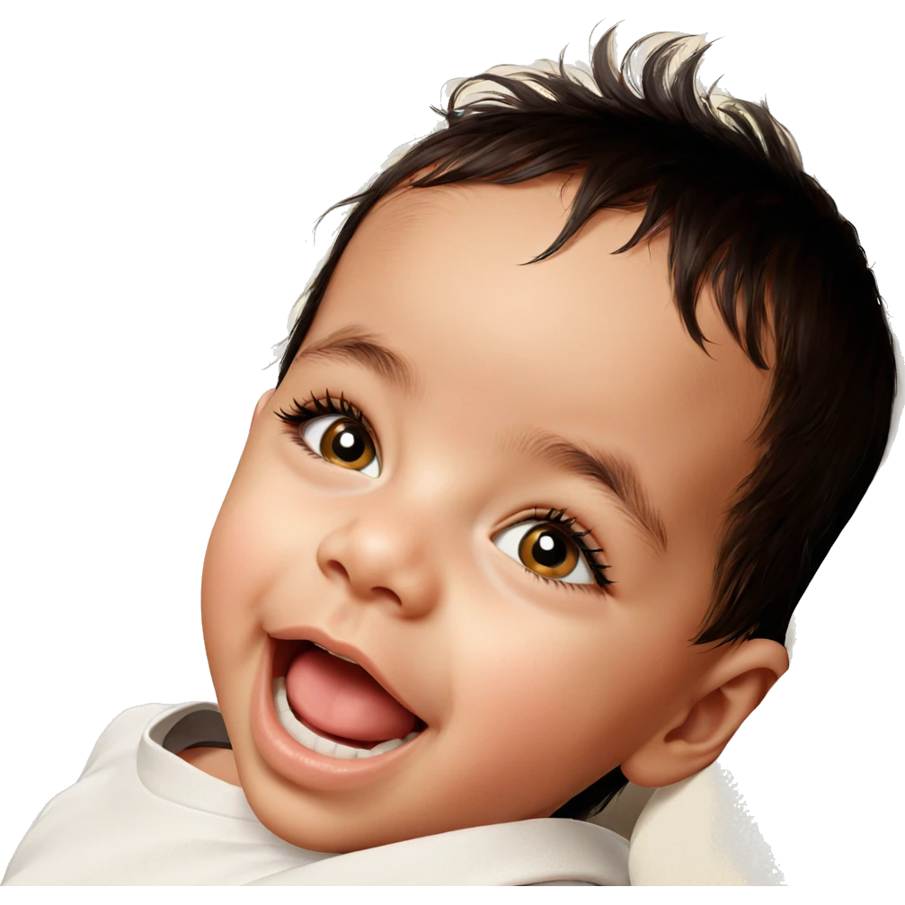 realistic portrait of girl emoji