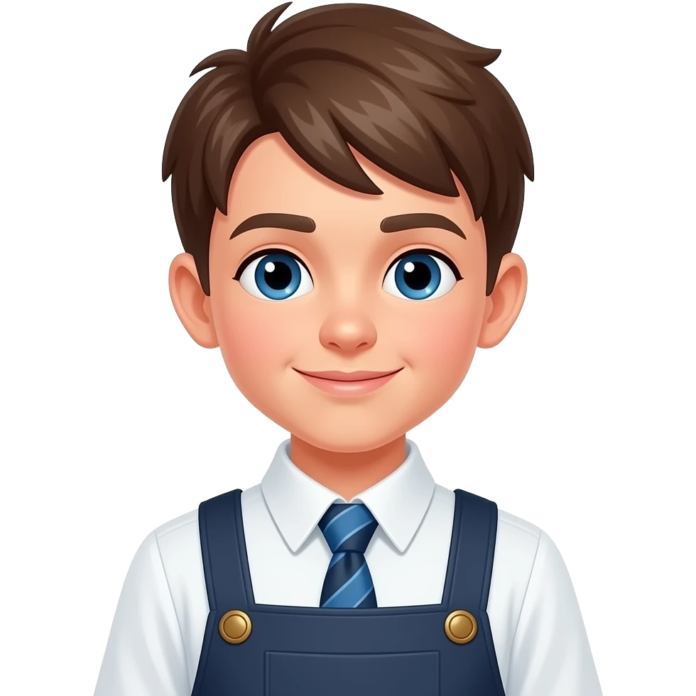 a boy wearing a dress emoji