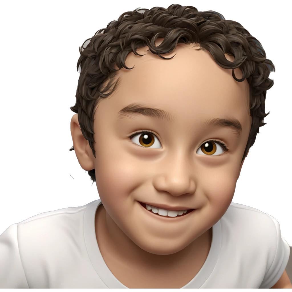 smiling boy in shirt emoji