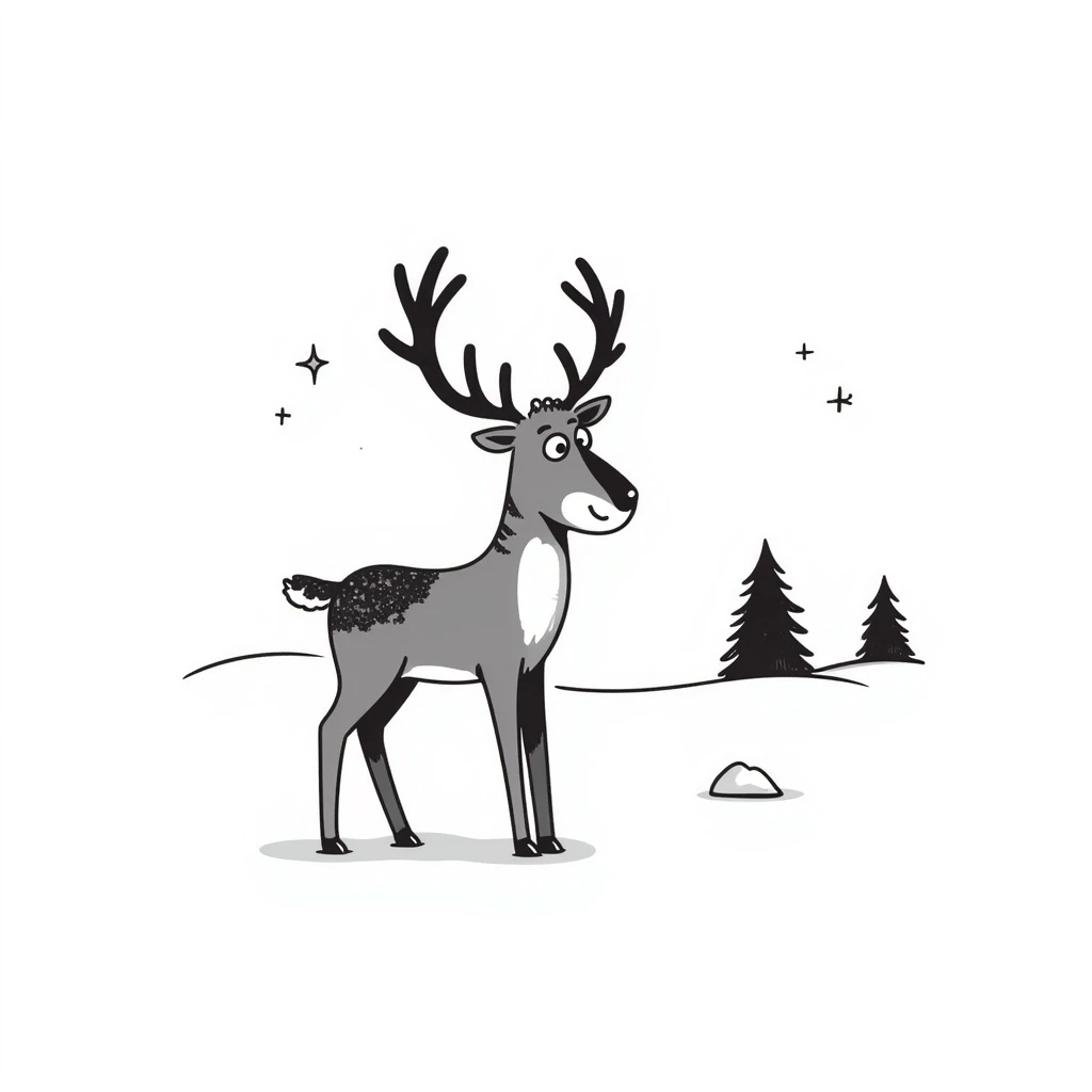 Caribou emoji