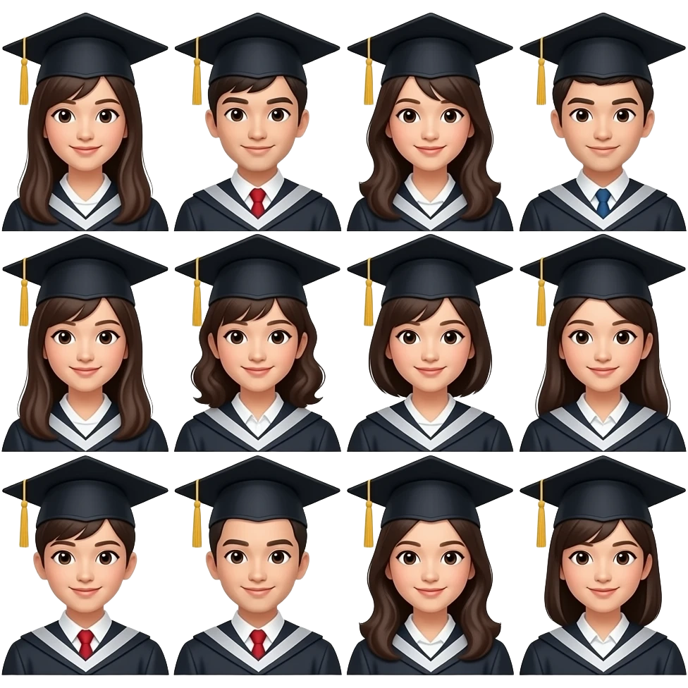 graduation whatsapp 12 group photo emoji