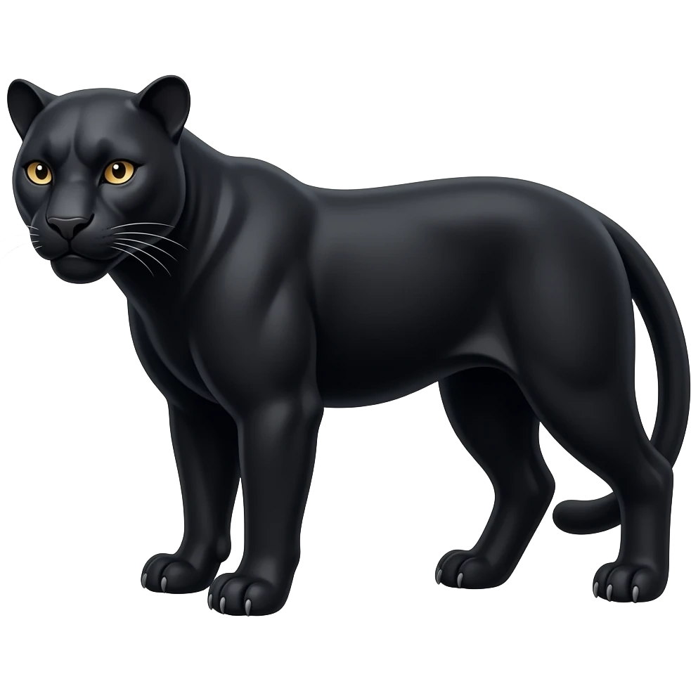 Black panter emoji