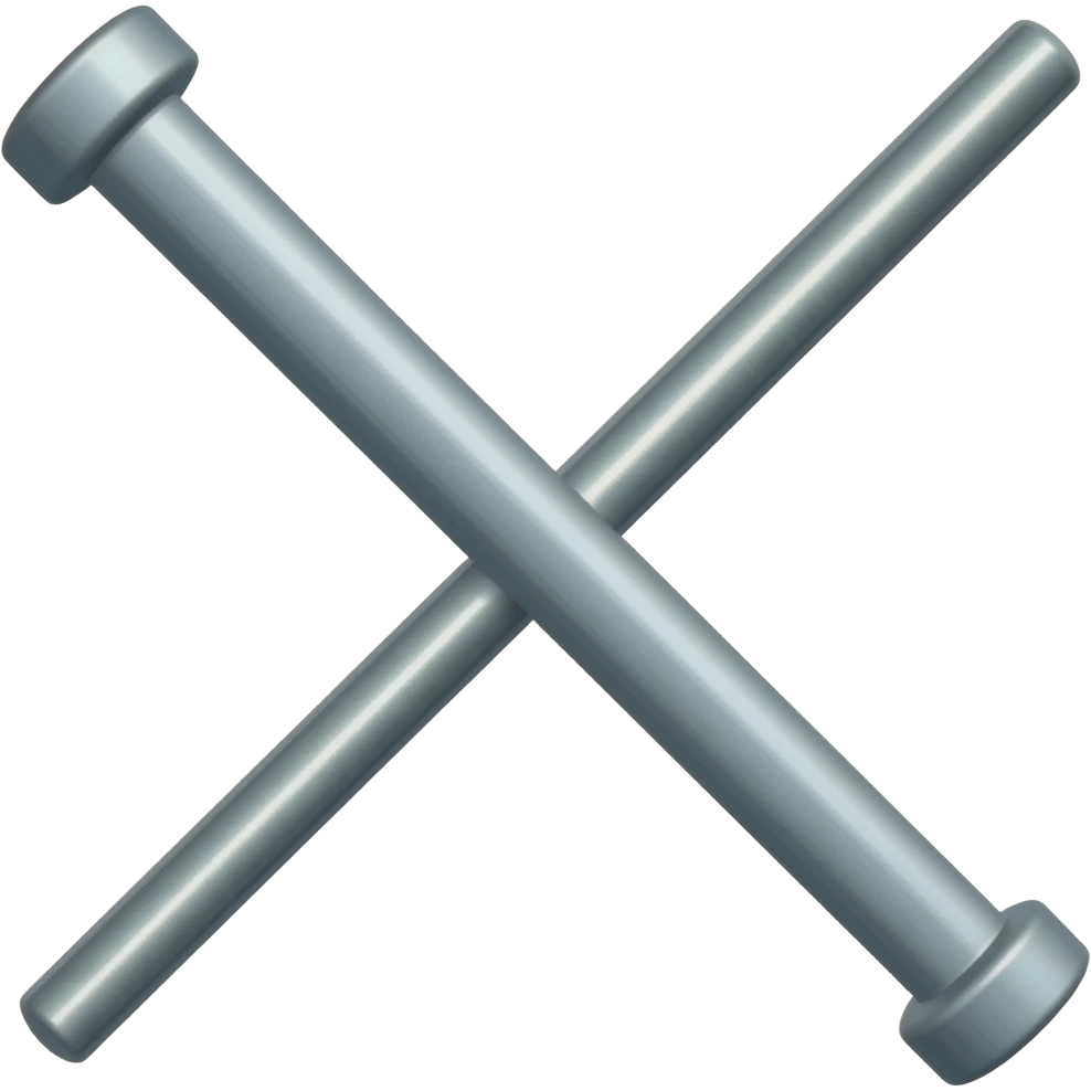 Uzun demir çubuk emojisi yap emoji