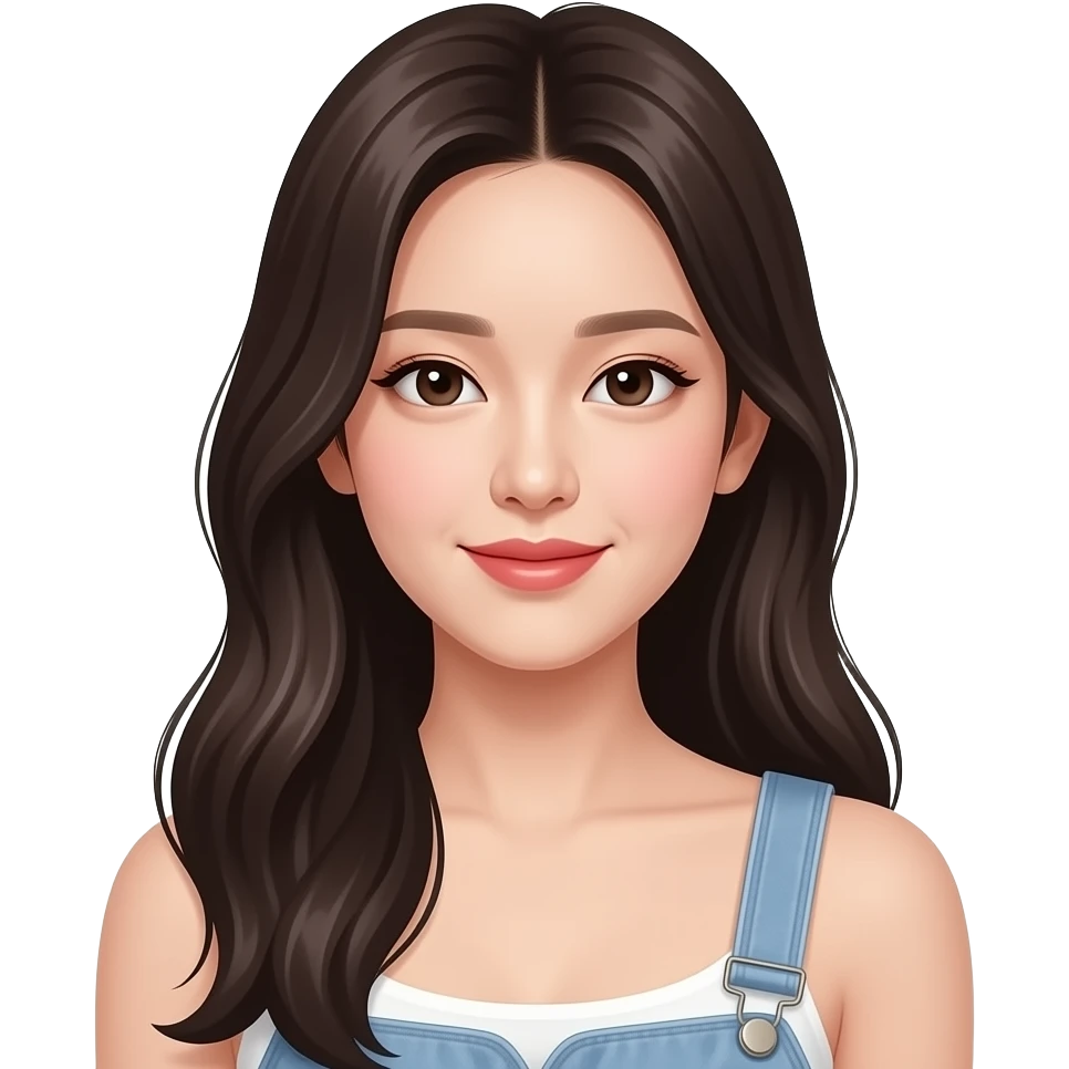 Make a emoji of black pink member jisoo emoji