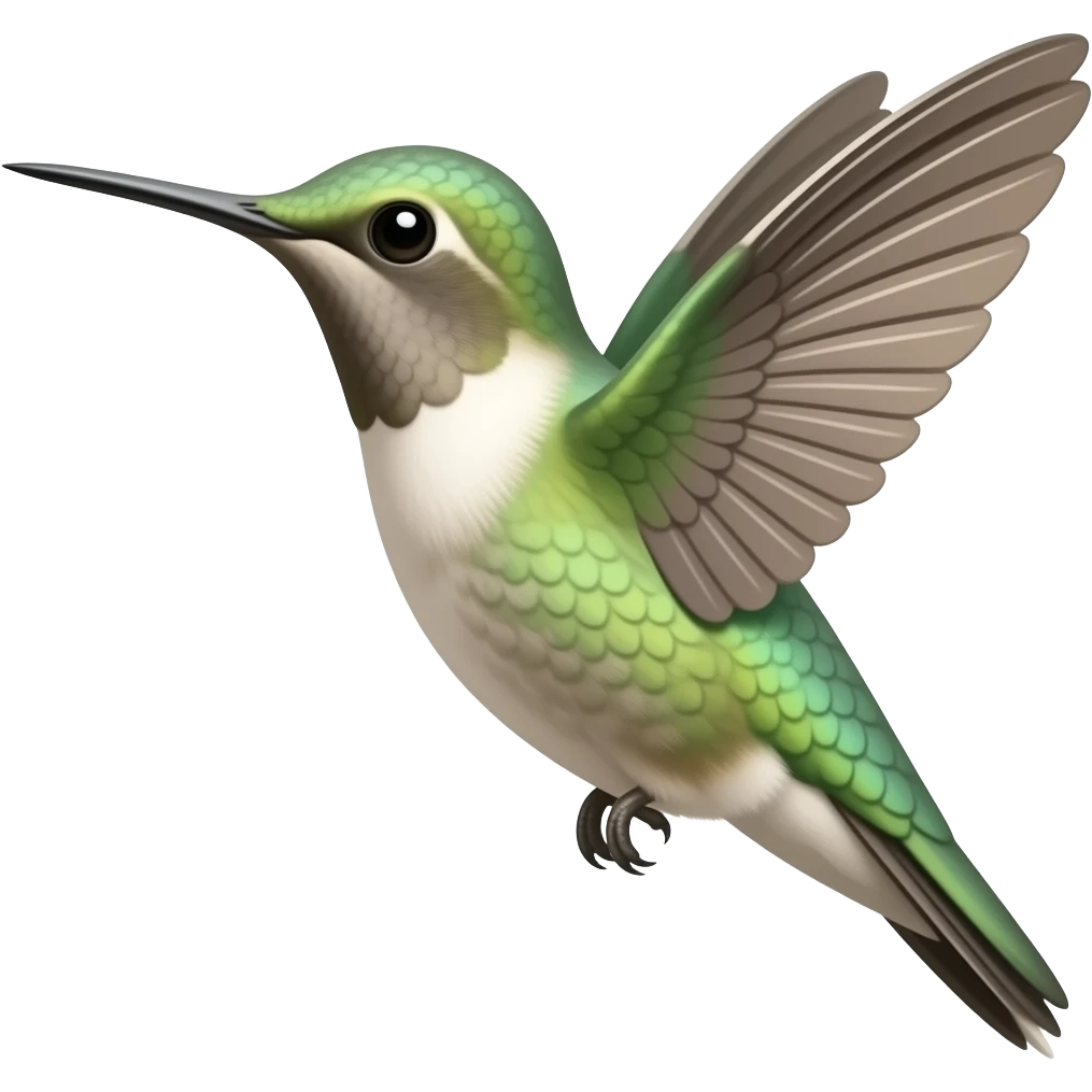 hummingbird emoji