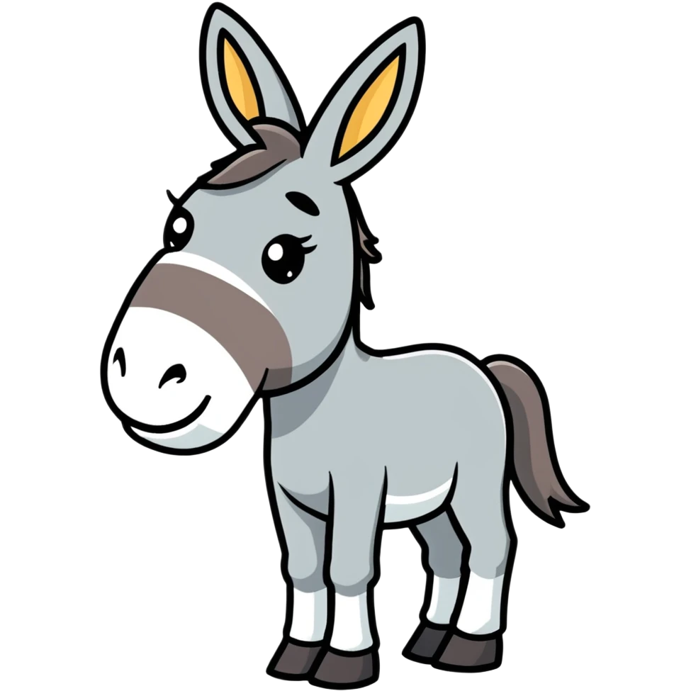 Donkey emoji