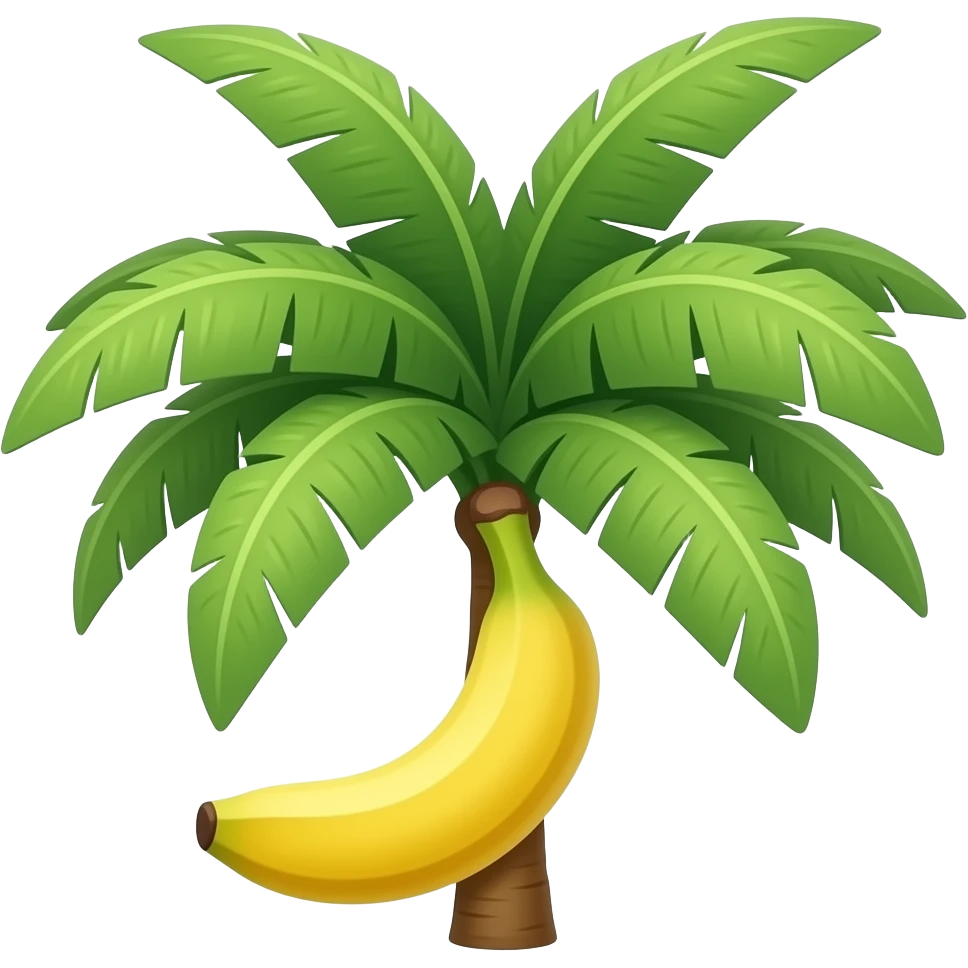Banana tree emoji