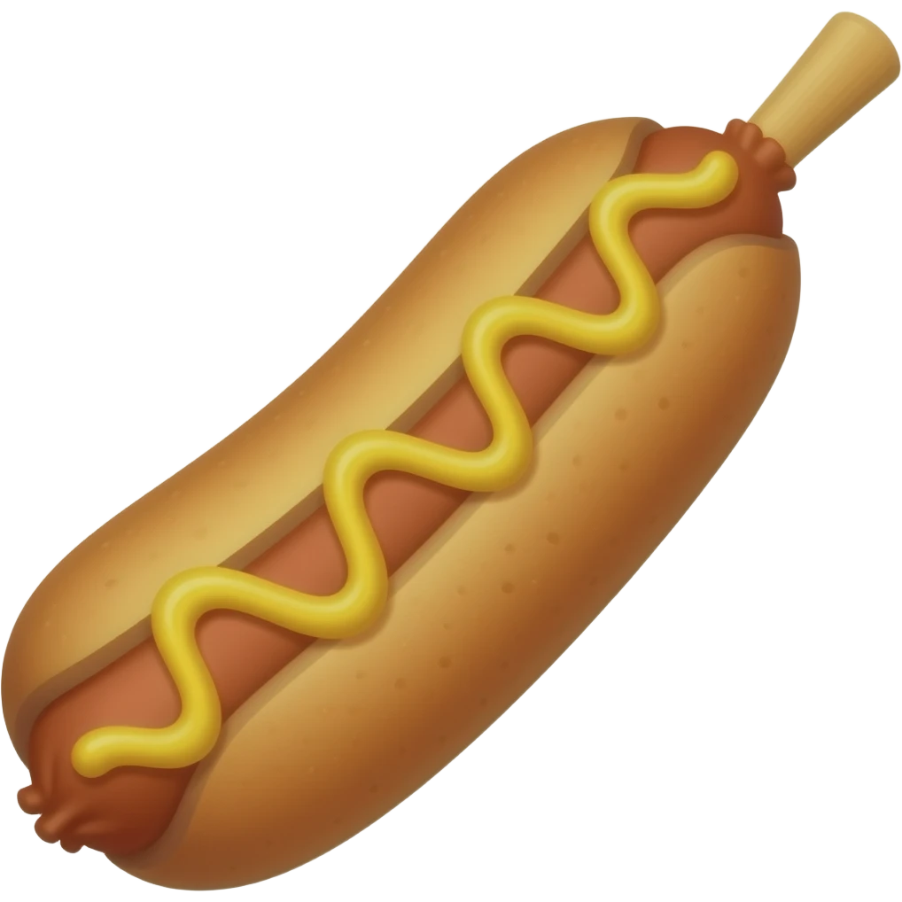 Corn dog croustillant emoji