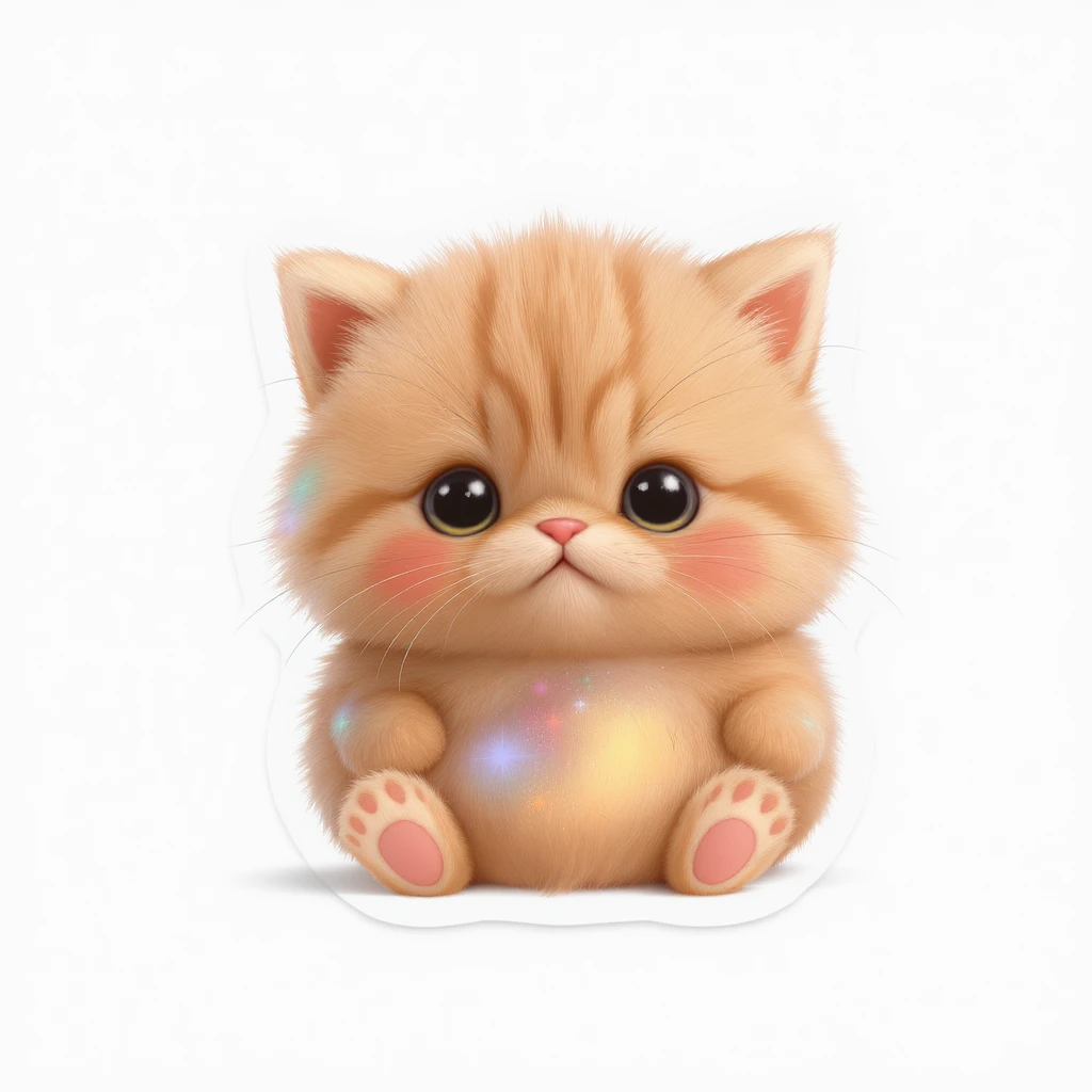 cute and shiny object, no background emoji