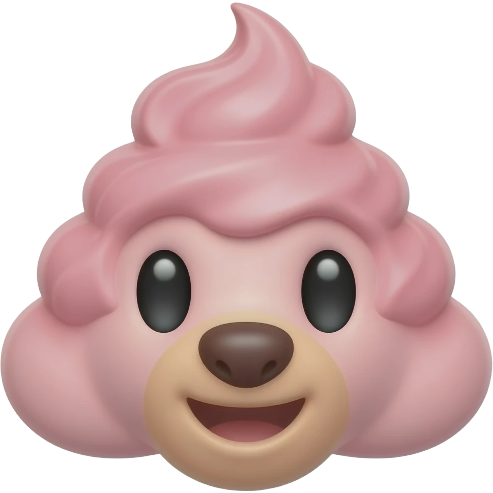 Creame un emoji de tussi rosado emoji