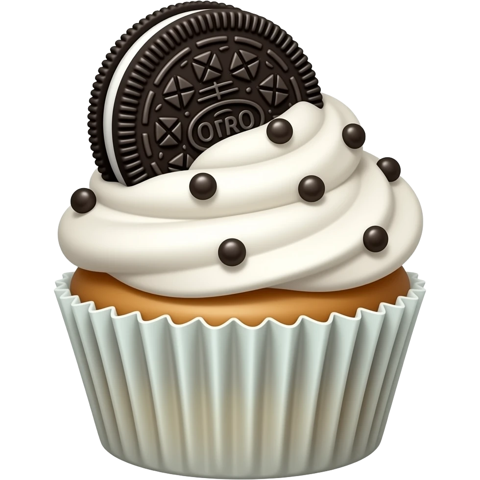 oreo cupcake emoji