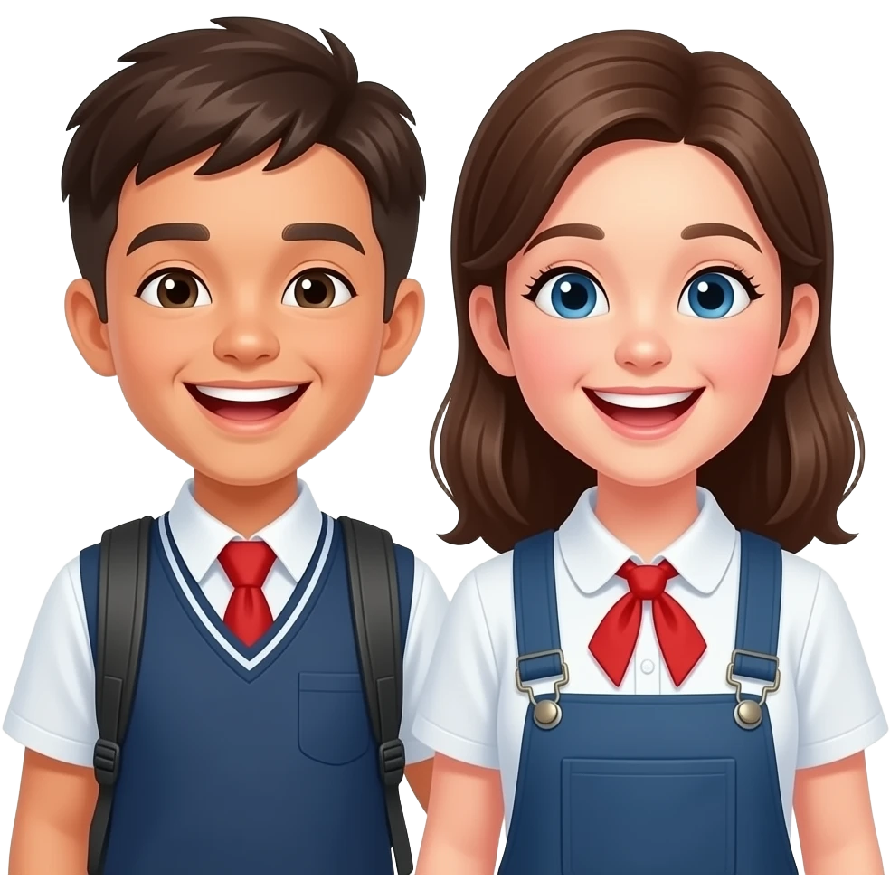 Amizade de escola emoji