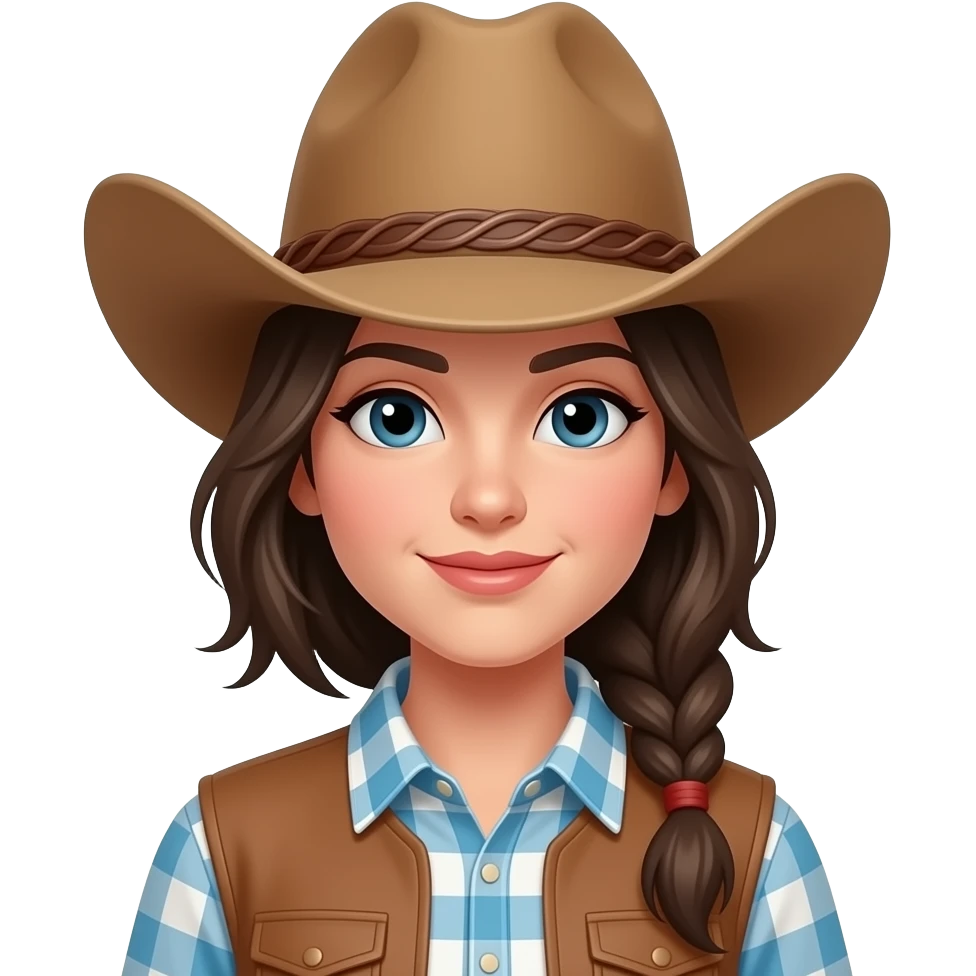 Cowgirl emoji
