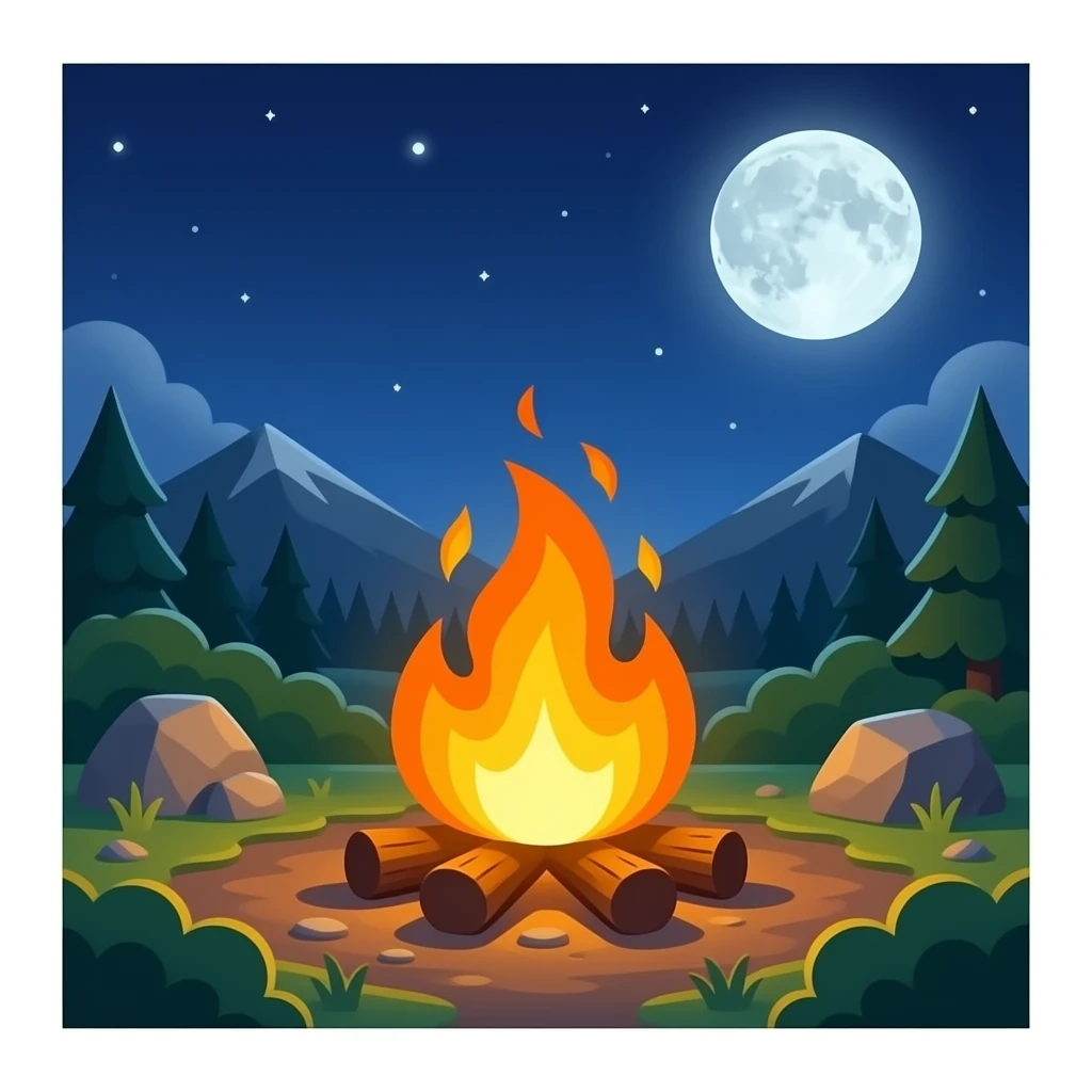 campfire emoji