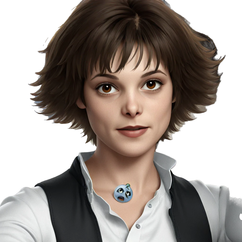 realistic portrait of girl emoji