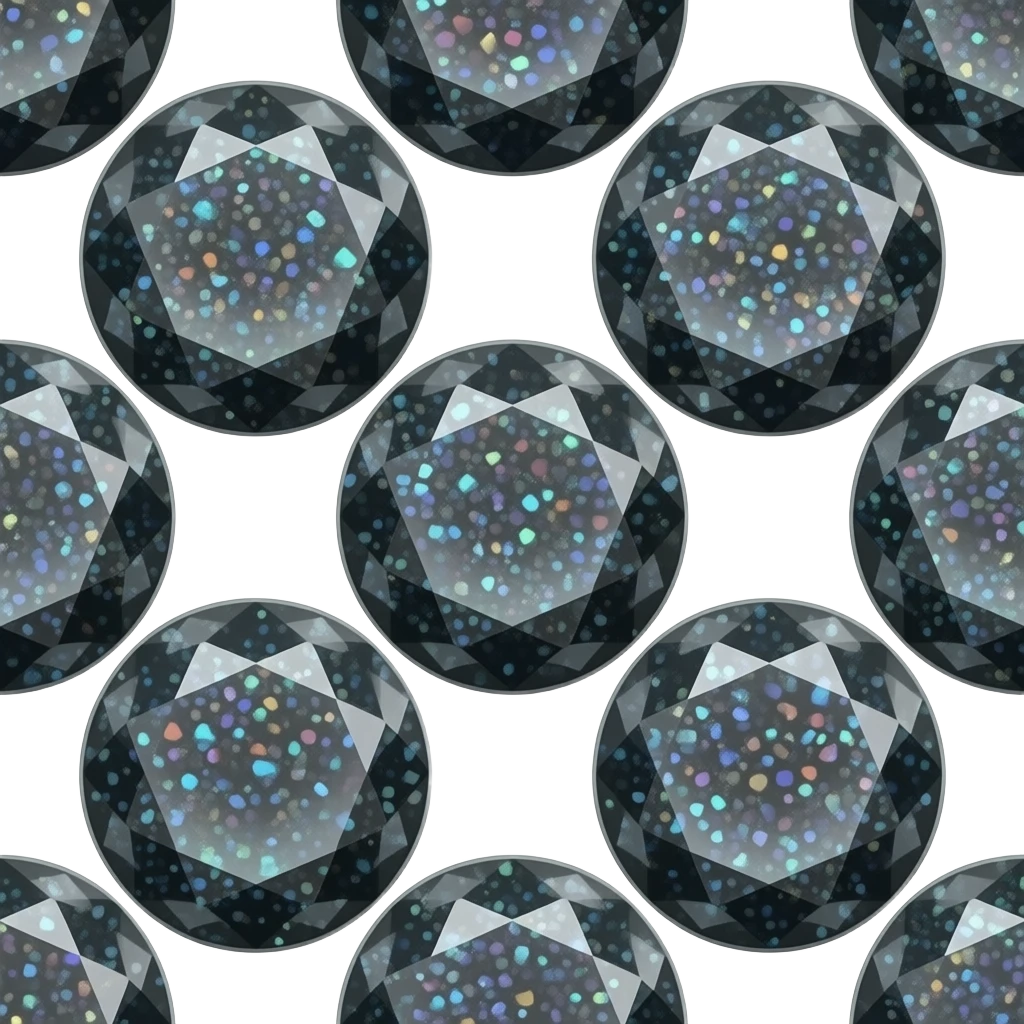 Hyperrealistic mirco-detailed black opal gemstone seamless repeated pattern, colorful & shimmering, high definition. Must have no emoji icons no emoji faces no human figures emoji