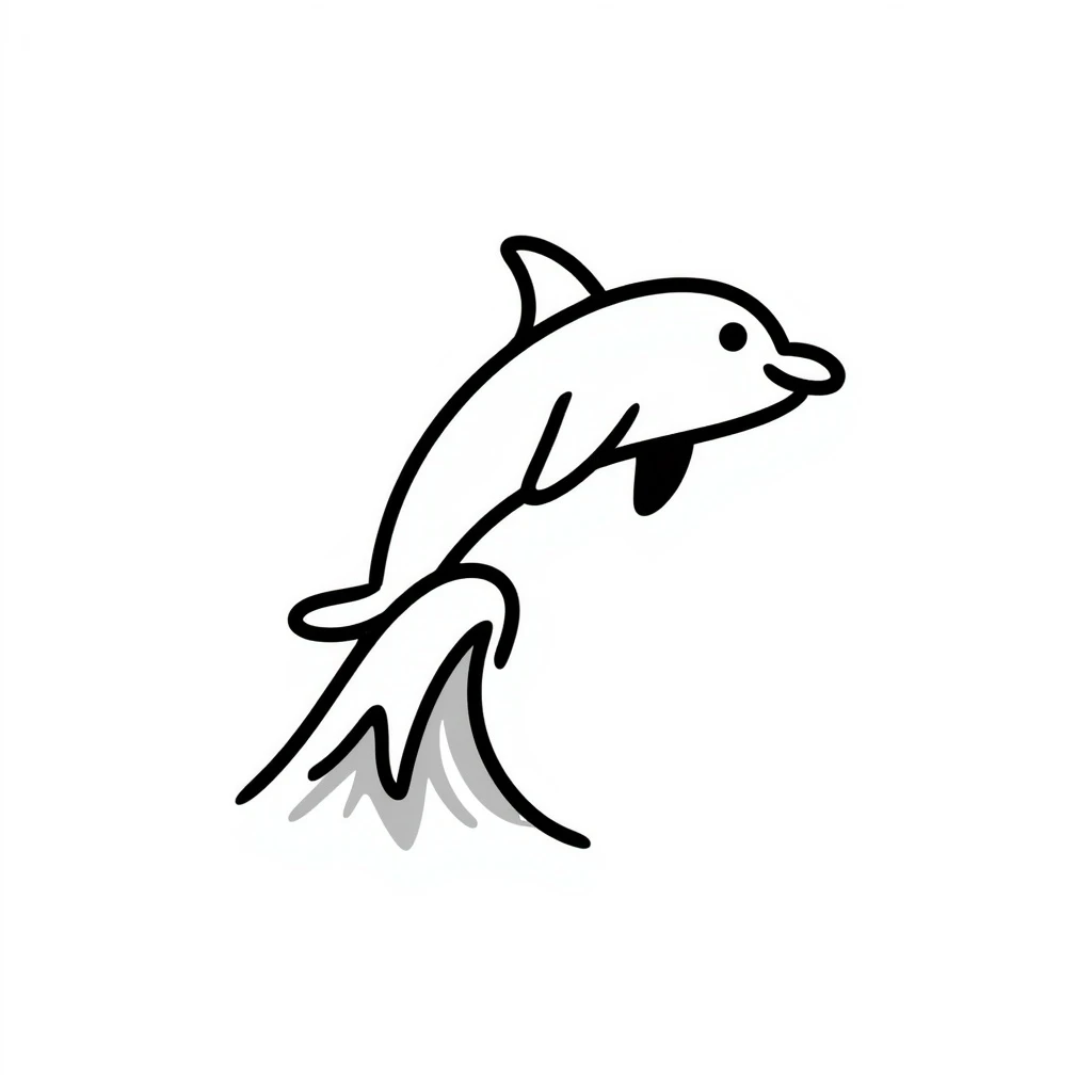 Dolphin emoji