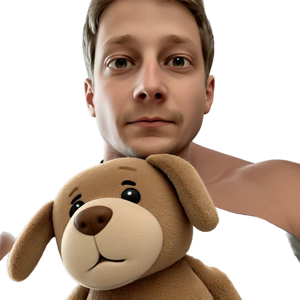 boy with teddy bear indoors emoji