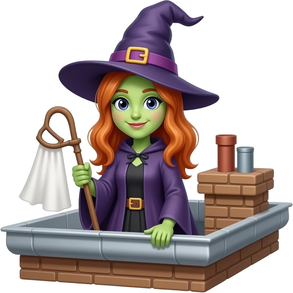 roof witch gutter emoji