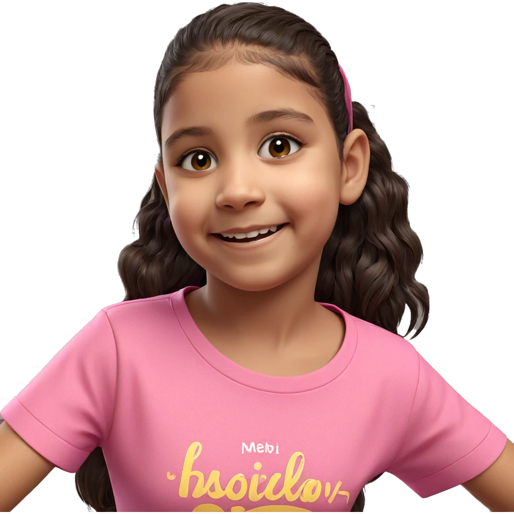 smiling girl in pink shirt emoji