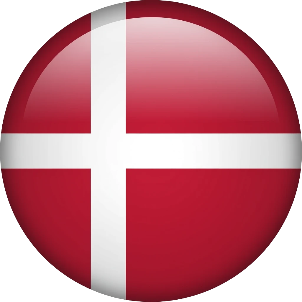 Denmark flag but the cross is black emoji