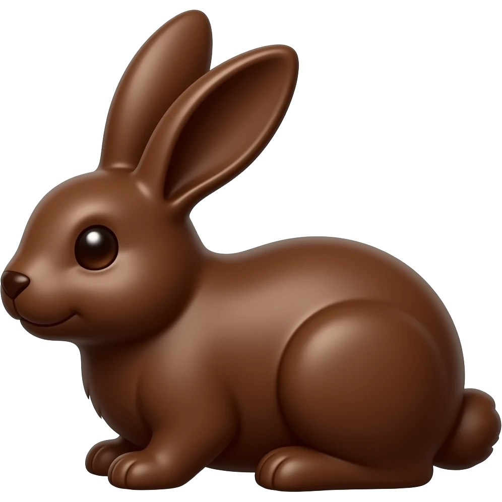 Bunny Chocolate emoji