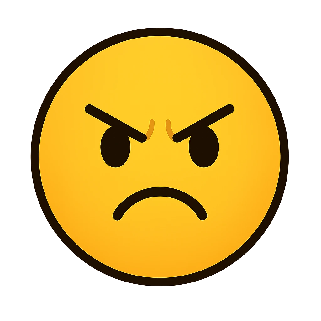 angry face emoji emoji
