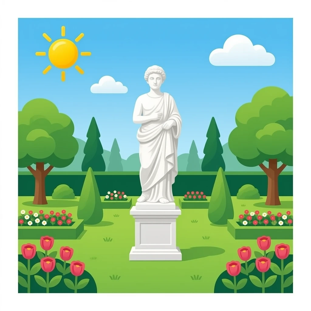 statue_garden decor emoji
