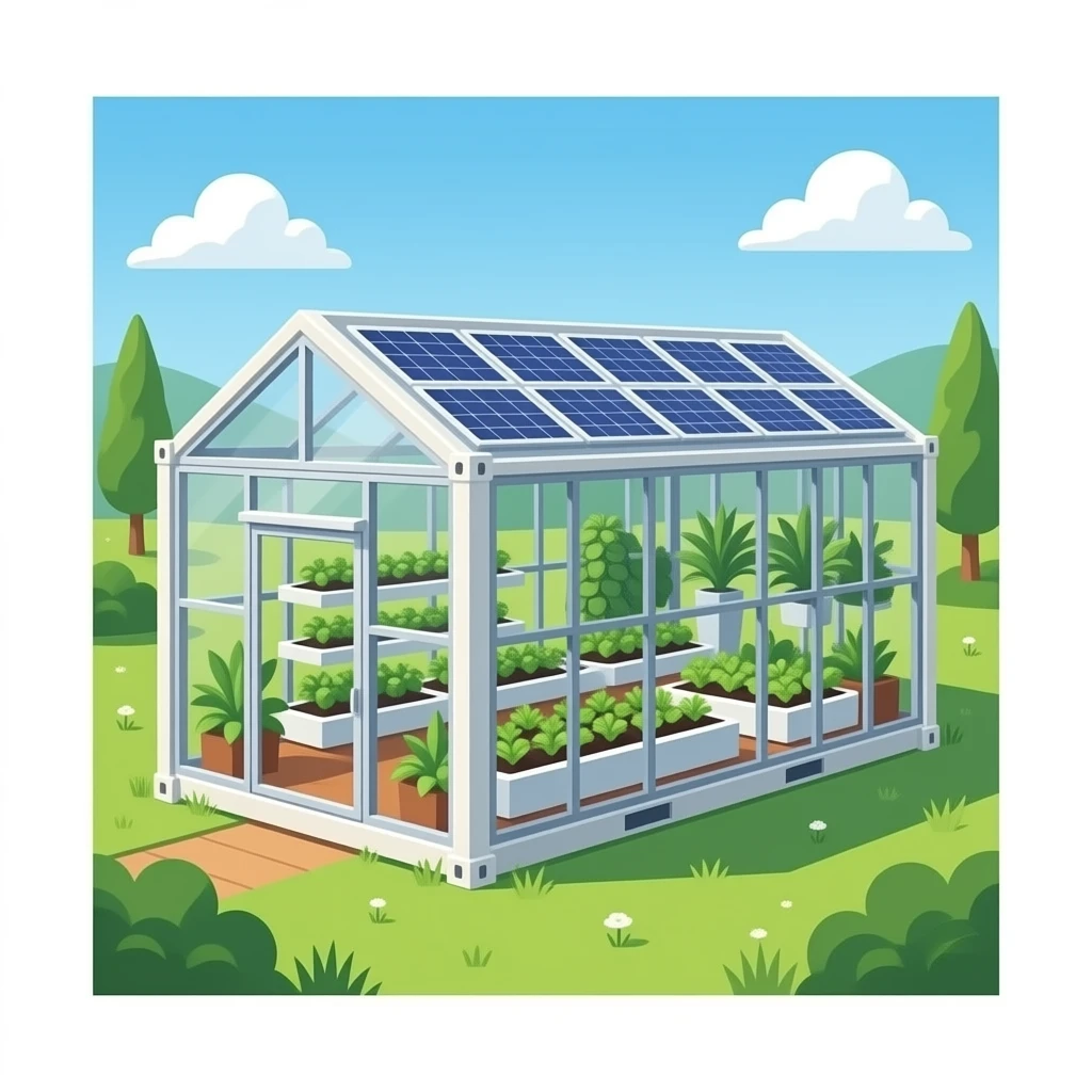 Mobile shipping container greenhouses emoji