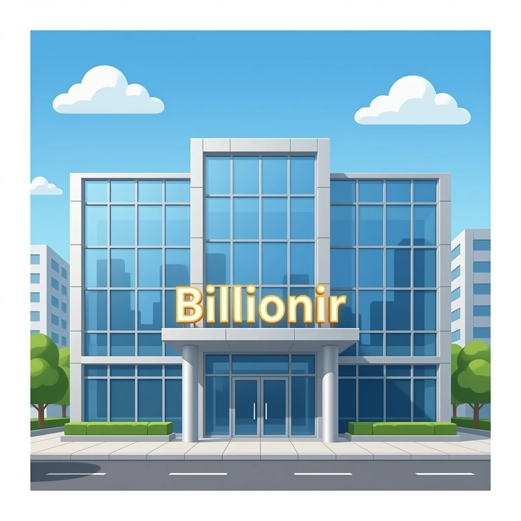 Make photo for company it is name is billionir emoji