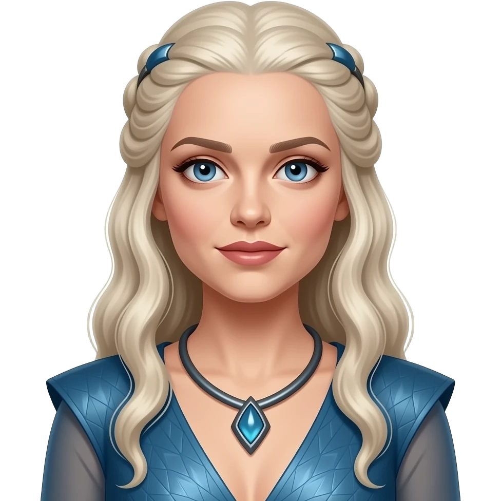 емілія кларк в образі дейнеріс emoji