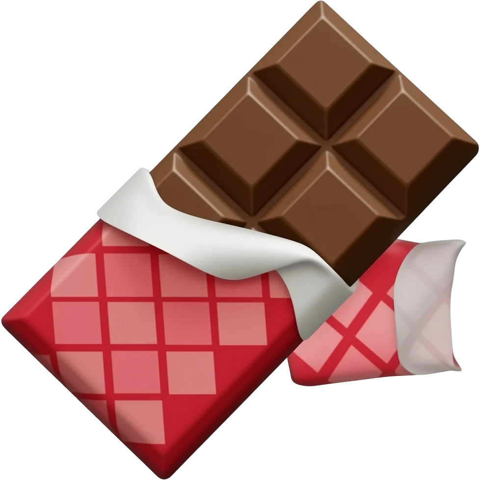 Chocolate bar emoji