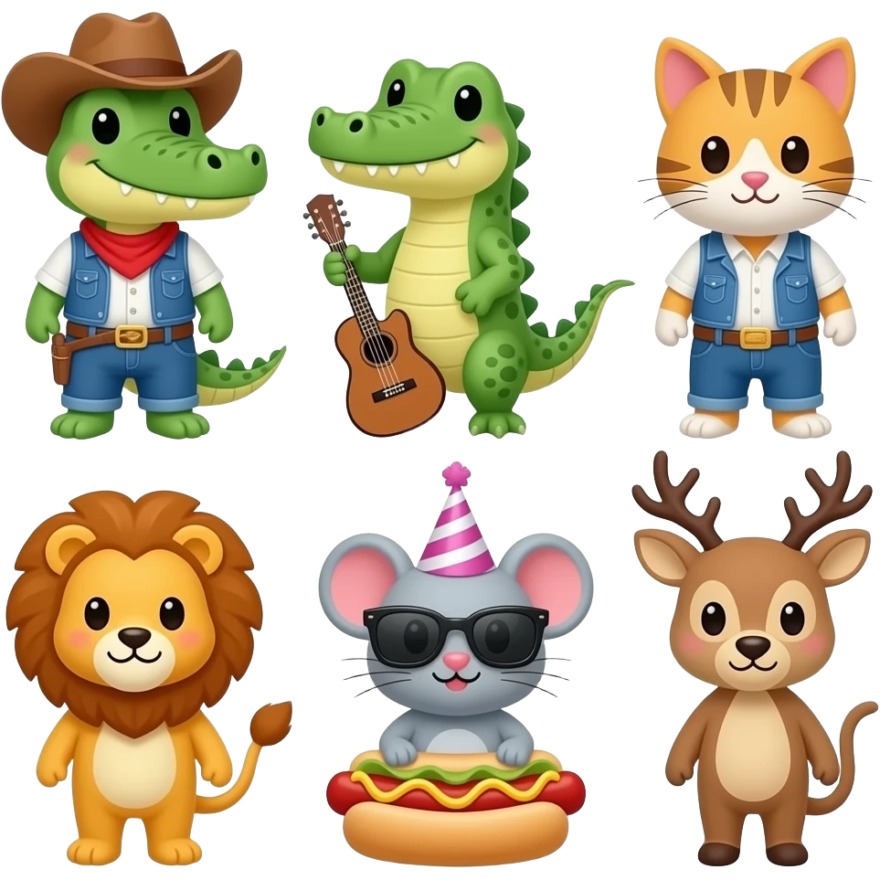 Cute 🐊 wish cowboy cute 🦎 wish guitar cute 🐈 wish milk cute 🦇 wish sunglasses cute 🦁 wish hot dog cute 🐀 wish party hat cute 🦌 wish van emoji