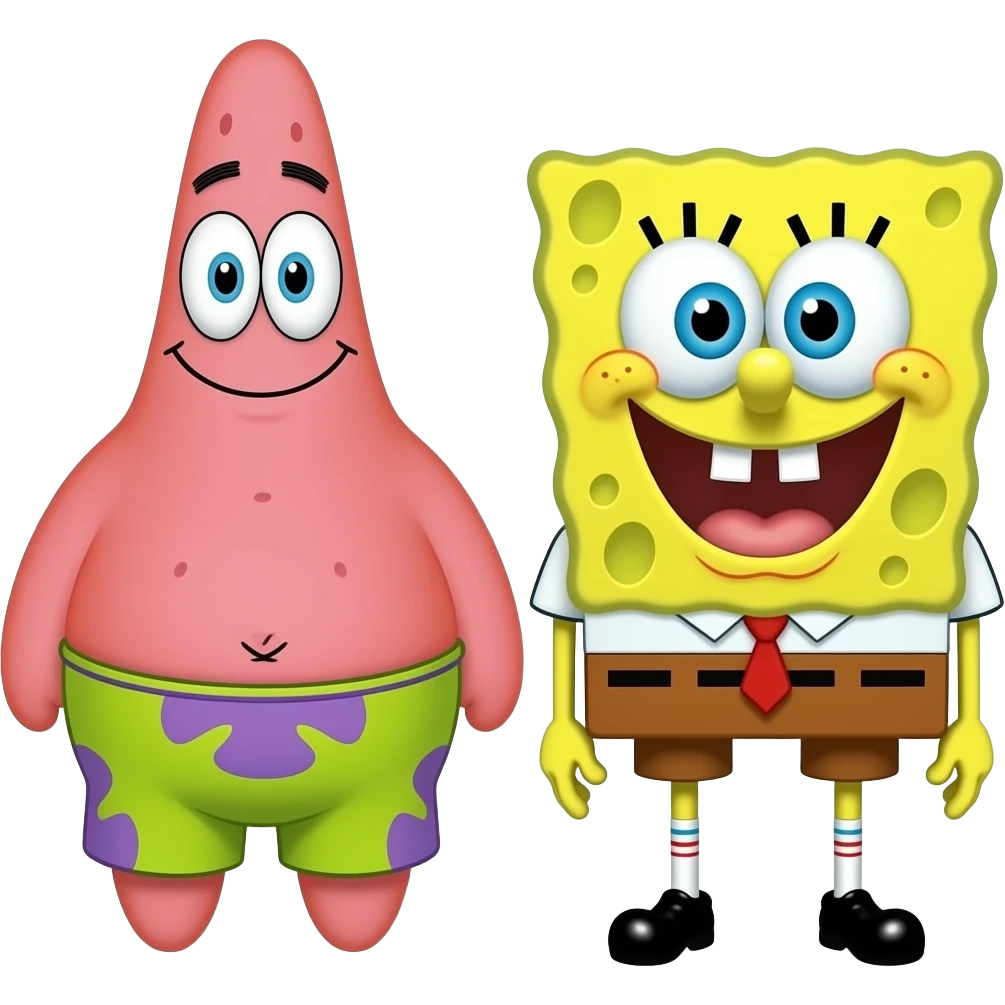 Bob esponja e gary emoji