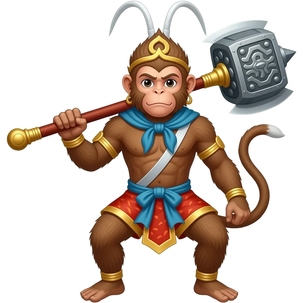Hanumanji mace emoji