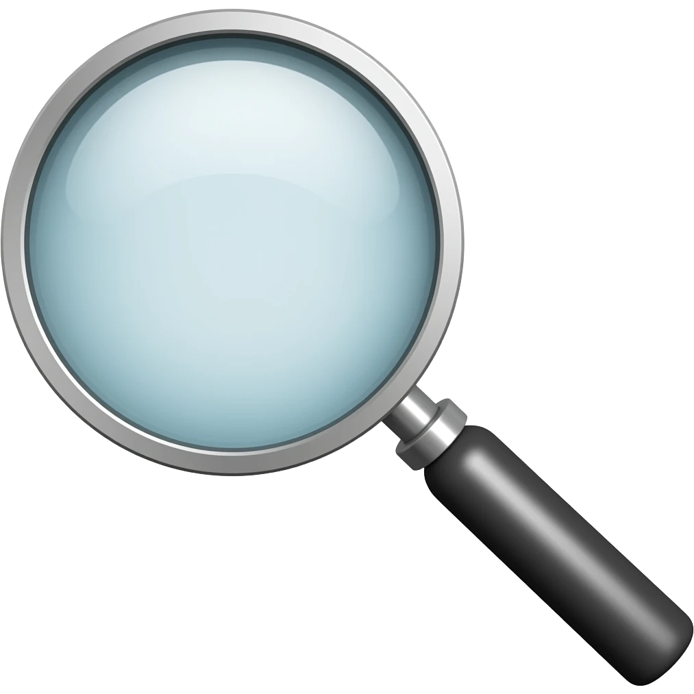 product pr magnifiying glass emoji