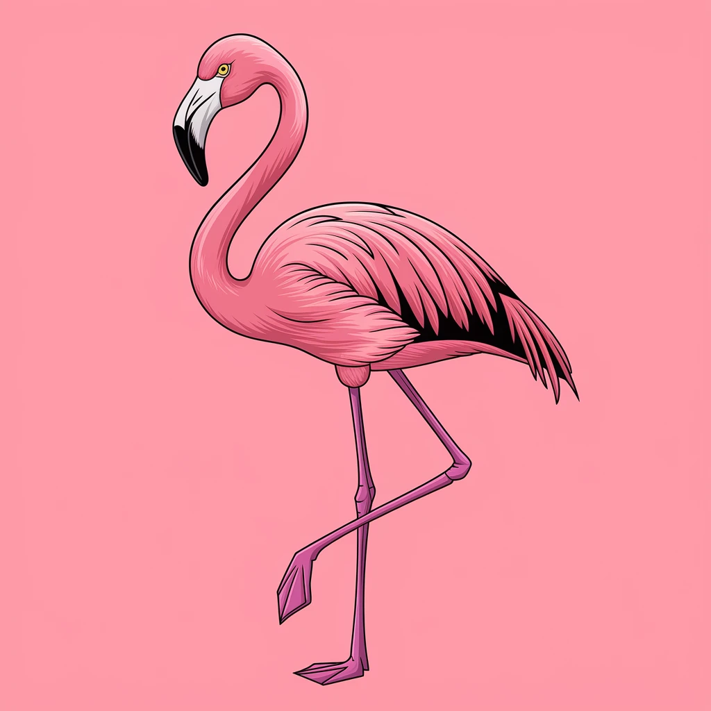 Flamingo emoji