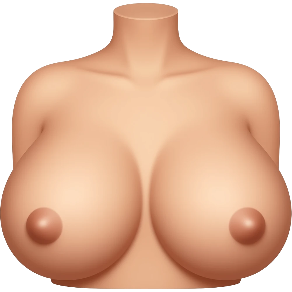 huge naked boobs emoji