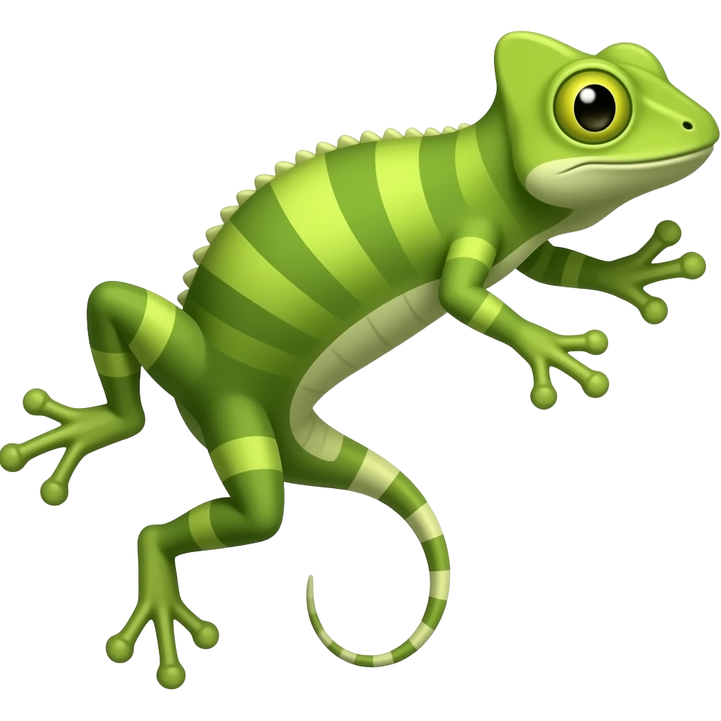 Tom le lézard jumpers emoji