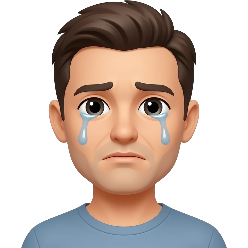 Quelqu'un qui pleure emoji