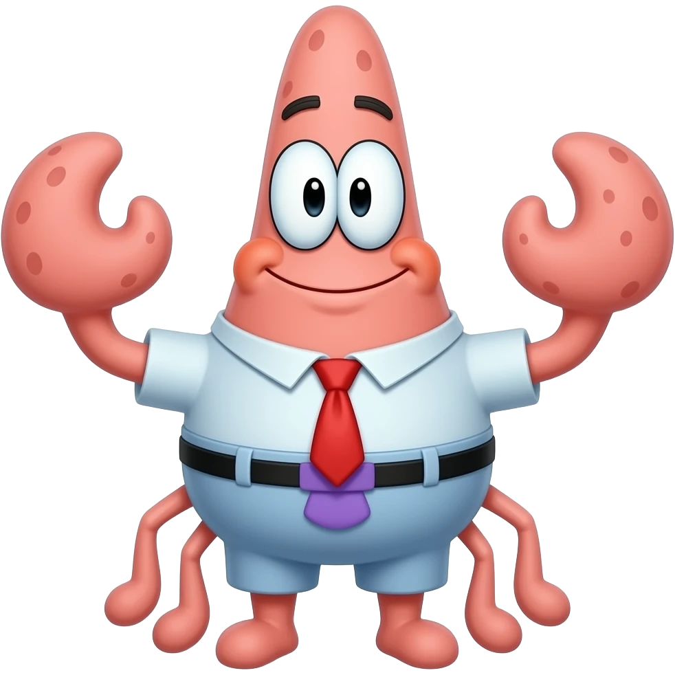 Mr. Krabs Full body emoji