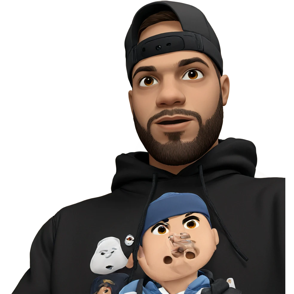 casual portrait of a boy emoji