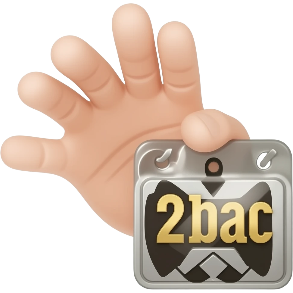 West side mano, signo 2pac emoji