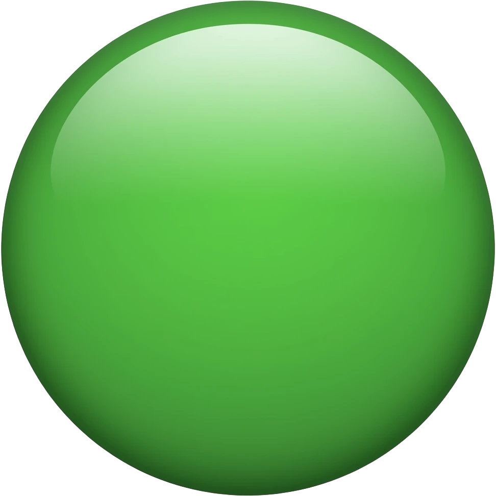 Green Circle emoji